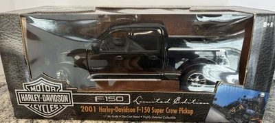 Ertl Ford F-150 Harley Davidson Super Crew Pickup 1:18  American Muscle 2001 - Image 1 of 4