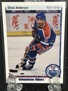GLENN ANDERSON----1990-91 PONTE SUPERIORE----OILER - Foto 1 di 2