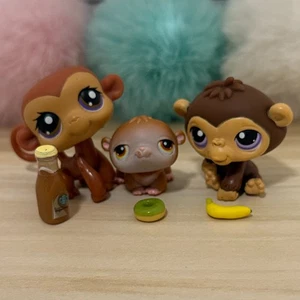 Auténtico Lote de Accesorios Littlest Pet Shop LPS 34 56 359 Chimpancé Hámster Mono - Imagen 1 de 4