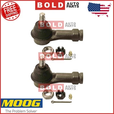 Set 2PCS Front Outer Tie Rod Ends MOOG For Ford Mustang II Pinto Mercury Bobcat - Image 1 of 4