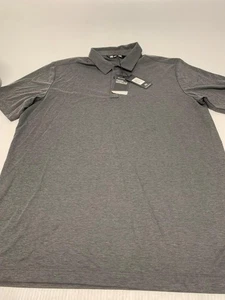 New Travis Mathew Shirt Polo Short Sleeve Gray L Men's A101 - Picture 1 of 9