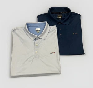 Greg Norman Play Dry Mens Size XL Short Sleeve Golf Polo Shirt. Lot of 2 NWOT - Picture 1 of 10
