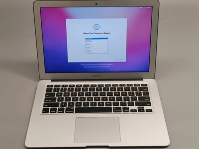 Apple 2017 MacBook  Air 13"  MQD32LL/A A1466 i5-5350U 1.8 GHz 8GB RAM 256GB SSD - Image 1 of 4