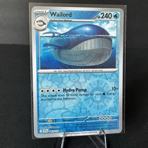 Pokemon TCG Wailord Journey Together Reverse Holo 041 SV09 NM - Picture 1 of 2