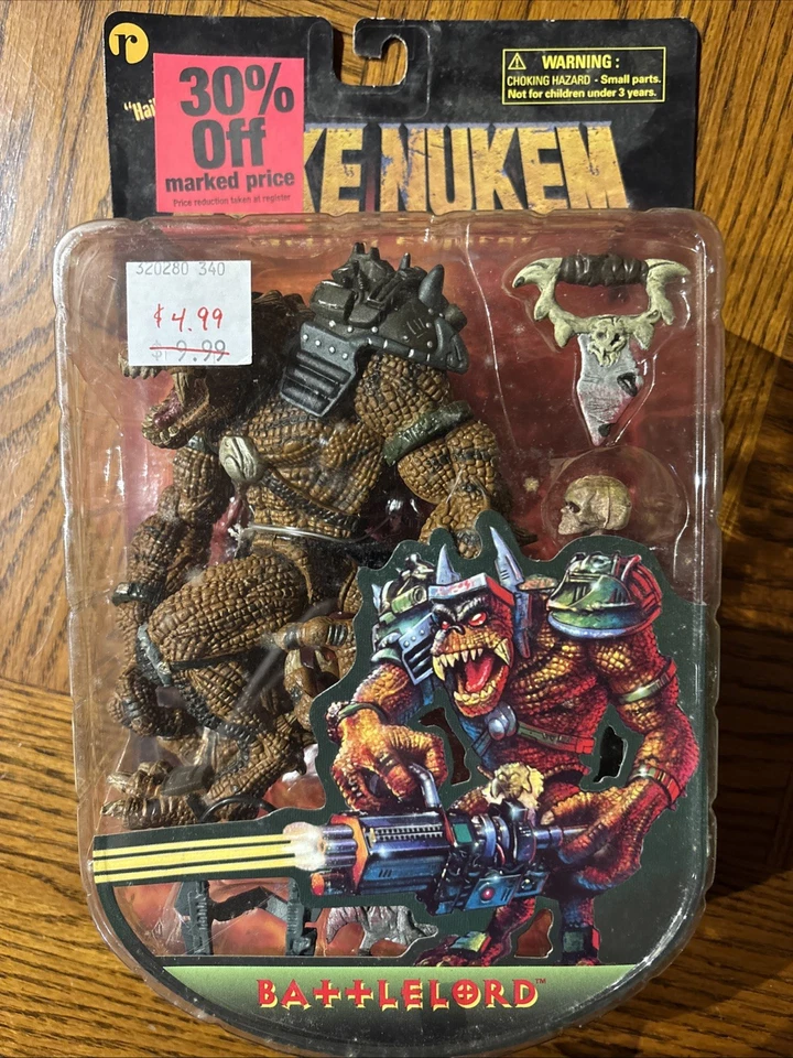 Figura de acción Battlelord Duke Nukem (3D Realms 1997, nueva precintada) Foto 1 de 3