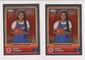 Lote (2) Topps Chrome Sarah Strong Rookie 2024 RC #60 - Imagen 1 de 1
