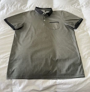 Kjus | Mens Medium | Gray Polo | Stretch Primeflex Jersey Casual Golf - Picture 1 of 9