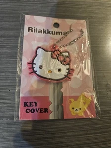 Hello Kitty Cap Cover For Keys With Keychain Super Cute Design Lovely Quality - Foto 1 di 3