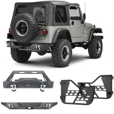 Для 1976-1986 Jeep Wrangler CJ-7 передний бампер задний бампер трейл трубка двери - Изображение 1 из 4