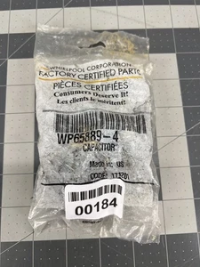 Whirlpool Refrigerator Run Capacitor WP65889-4 Brand New! - Picture 1 of 2