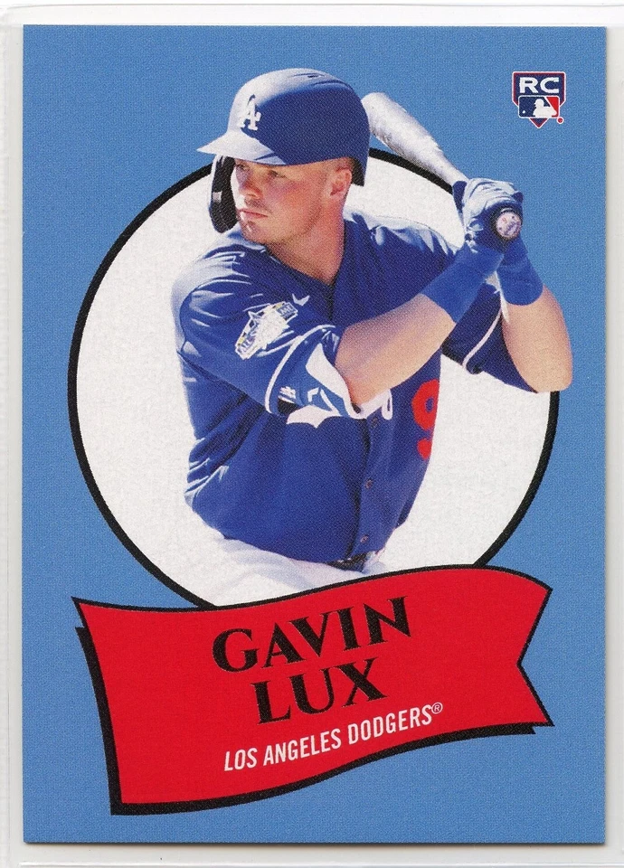 2020 Topps 582 Montgomery Club Set 3 - #9 - Gavin Lux - Los Angeles Dodgers - Image 1 of 1