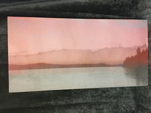 Lienzo artístico envuelto Marmont Hill Pink Horizon 113x56x4 NUEVO (L) - Imagen 1 de 5