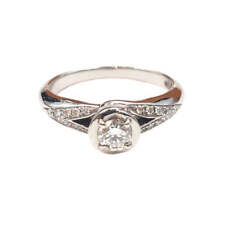 BVLGARI Incontro d'Amore diamond ring  PT950 #553