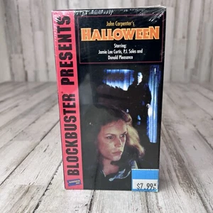 John Carpenter's Halloween VHS Video Tape 1995 Blockbuster Horror Slasher Videorecorder - Bild 1 von 8