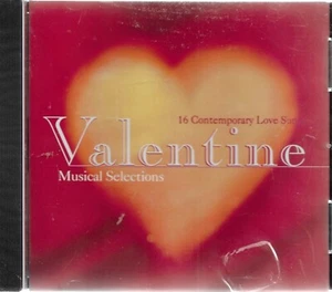 Valentine Musical Selections - 16 Contemporary Love Songs (CD, 1997) Music Disc - Picture 1 of 2
