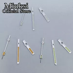 Miuksi watch hands fit NH35 NH36 ETA2824 2836 Miyota8205 8215Mingzhu DG2813 3804 - Picture 1 of 8