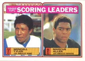 1983 TOPPS SCORING-LEADERS Marcus Allen RC RAIDERS HOF USC - Bild 1 von 1