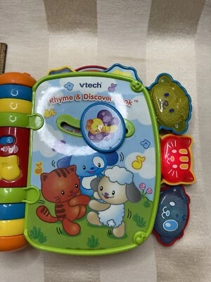 VTech Rhyme and Discover Book - Electronic Book, Fun & Education - Animals Sound - Image 1 of 4