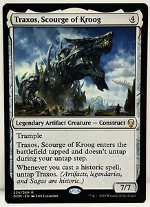 Traxos, Scourge of Kroog -#234-MTG- Dominaria (DOM)-Regular-LP - Picture 1 of 2