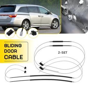 4PCS Rear Left&Right Side Sliding Power Door Cable Fit 2011-2020 Honda Odyssey - Picture 1 of 14
