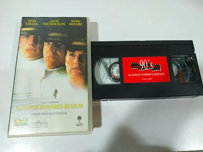 Einige hombres Buenos Tom Cruise Jack Nicholson - VHS Kassette Tape Spanisch - - Bild 1 von 4