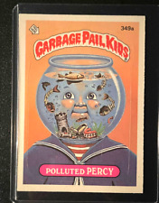 1987 Garbage Pail Kids Stickers 349a POLLUTED PERCY -MINT Series 9 card