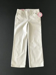 **BNWT** Circo Straight Leg Khaki Chino Pants Girls Size 7 w/ Adjustable Waist - Picture 1 of 5