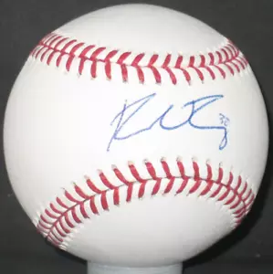 Robbie Ray MLB Autografo Certificato Firmato MLB Palla Baseball Auto Giants Mariners - Foto 1 di 5