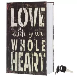 Diversion Book Safe Aufbewahrungsbox, Geheimtresor Dose mit Sicherheitsschlüssel, versteckter Safe... - Bild 1 von 7
