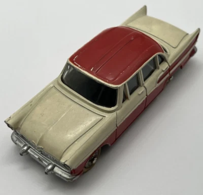 Original Dinky Toys Modellauto - Simca Vedette Chambord - Beige/ Rot - 60er H0 - Bild 1 von 4