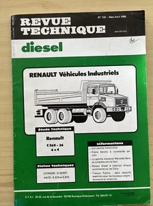 Revue Technique RENAULT C260 26 6x4 - Picture 1 of 9