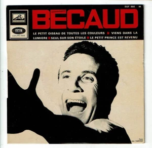 Gilbert BECAUD Vinyle 45T 7" EP PETIT OISEAU DE TOUTES LES COULEURS -VM 866 = EX - Bild 1 von 3
