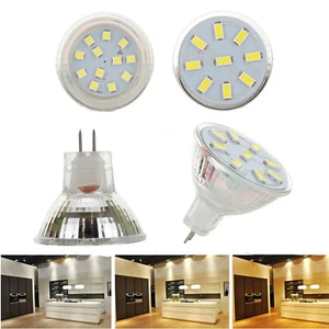 MR11 LED Spotlight Bulb 2W 3W 4W 12-24V 5733 2835 SMD 10W 20W Lamp Energy Saving - Picture 1 of 14