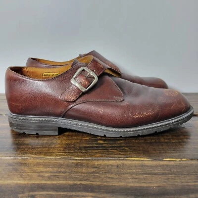 Zapatos de golf Nike Tiger Woods para hombre sin clavos correa de cuero marrón talla 10,5 EE. UU. Foto 1 de 4