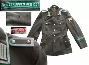 DDR 1983 NVA Grenztruppen Uniform Jacke g44 Feldwebel East german Border troops - Bild 1 von 5