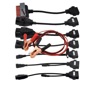 Full set 8PCS Cable OBD2 Adapter Detection Cable for Cars - Picture 1 of 5