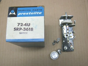 Interruptor de faro universal Prestolite, 72-4U (SRP-3618), 3 posiciones, Nuevo de lote antiguo - Imagen 1 de 1