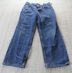 Levi’s 550 Jeans Boys Size 14 REG Relaxed Fit Straight Leg Blue Dark Wash - Picture 1 of 14