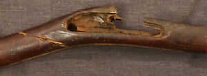 antique musket or fowler partial stock