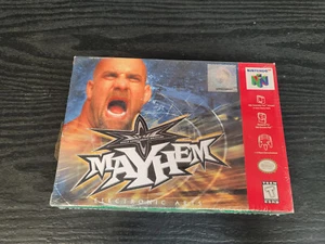WCW Mayhem Nintendo N64 Brand New Factory Sealed Near Mint - Picture 1 of 6