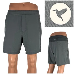 Birddogs Mens Medium Compression Lined Athleisure Shorts 7” Classic Gray EUC - Picture 1 of 10