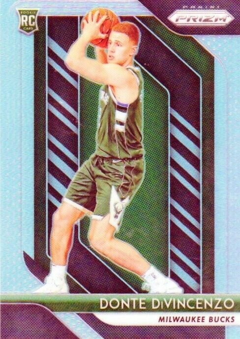 2018-19 Panini Prizm Prizms Silver #246 Donte DiVincenzo (RC)