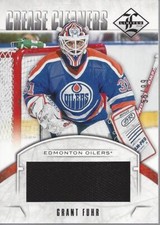 2012-13 Limited Crease Cleaners Materials #18 Grant Fuhr Jersey /99 - NM-MT