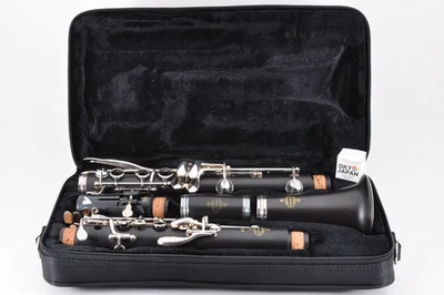 Clarinete Buffet Crampon E12F Hecho en Alemania con Estuche Boquilla Usado JP#1217779 Foto 1 de 4