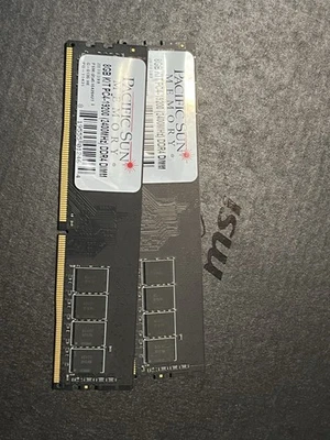 Pacific Sun 16 GB (2 X 8 GB) DDR4-2400 PC4-19200 UDIMM RAM de escritorio - Probado funcionando Foto 1 de 3