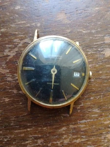 VTG Sekonda Mens Mechanical Date Watch ( Not Working) 32mm USSR 19 Jewels - Picture 1 of 3