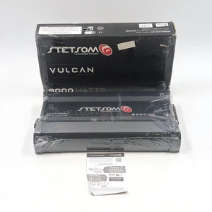 Stetsom Vulcan 8000 1Ohm 8000W RMS Full Range Amplifier 1 Channel | VULCAN8000-1 - Picture 1 of 7