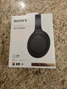 Sony WH-1000XM4 Wireless Noise Cancelling Kopfhörer schwarz - Open Box - Bild 1 von 8