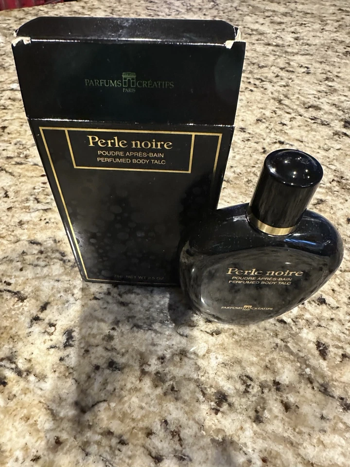 Talco corporal perfumado Avon Perle Noire 2,5 OZ nuevo en caja de colección Foto 1 de 1
