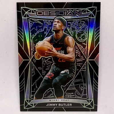 2023-24 Panini Obsidian Basketball Electric Etch Green JIMMY BUTLER /25 SSP - Image 1 of 4